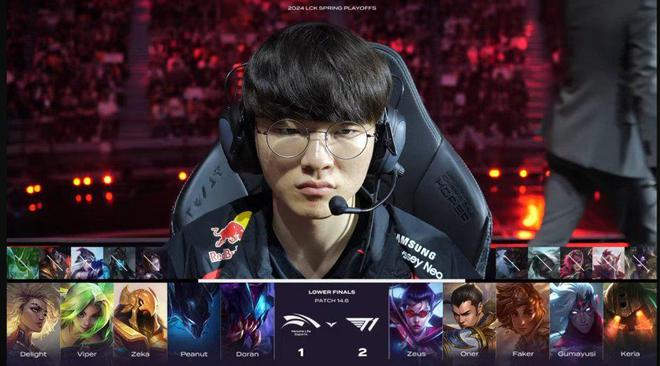 领先一万被翻盘！T1让一追三复仇HLE挺进MSI春决五战Gen！(图9)
