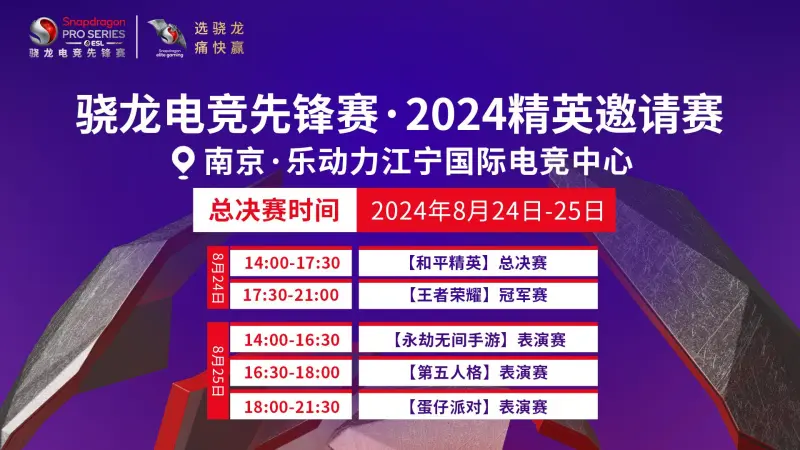 风云际会骁龙电竞先锋赛·2024精英邀请赛线下赛热血来袭再现电竞盛宴！im网站(图2)
