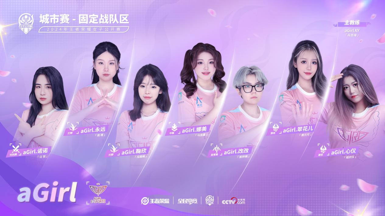 荣耀登场！濮院2024年王者荣耀女子公开赛固定战队区大名单公布im电竞(图1)