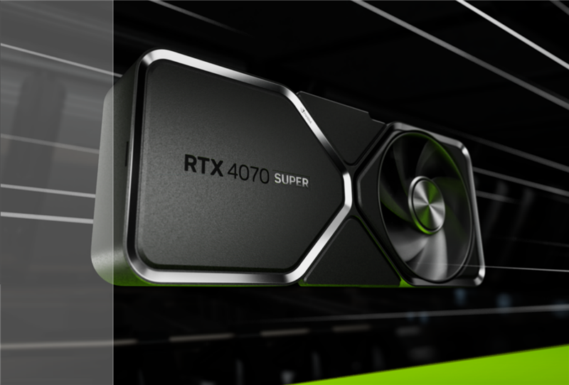 im电竞2024年的第一张良心显卡！NVIDIARTX4070SUPER首发评测(图1)