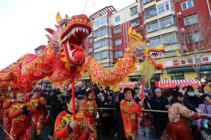 新春走基层文化味、烟火味、人情味…im电竞平台网站…昌平区昌盛小街年货大集年味儿十足(图1)