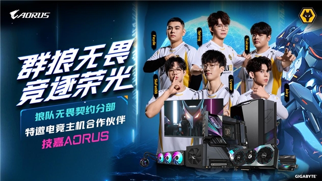 im电竞网站技嘉AORUS与狼队电子竞技俱乐部达成合作共筑电竞装备新标杆(图1)