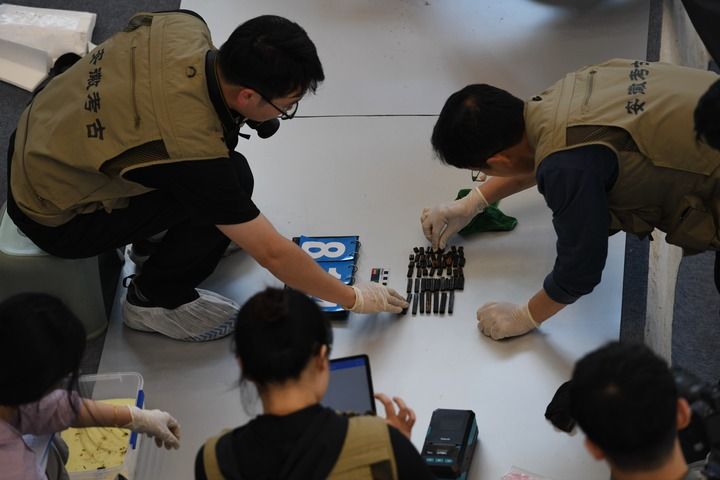 im电竞网站文明探源｜聆听楚韵的回响——武王墩一号墓考古发掘全纪实(图8)