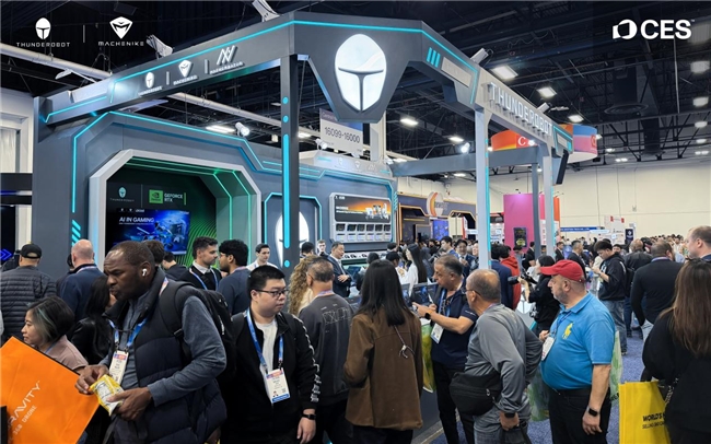 连续两年闪耀CES雷神科技领im电竞平台网站衔中国电竞出海(图1)