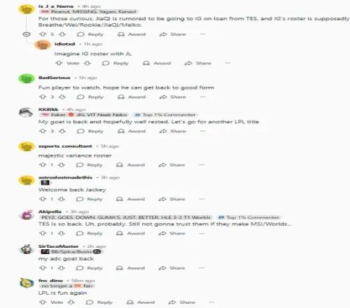 im电竞网址外网热议JKL与Tian回归TES：2024的TES回来了(图4)